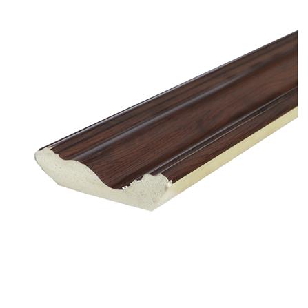 บัวฝ้า PS YES MOULDING BB004-01 สีไม้สัก