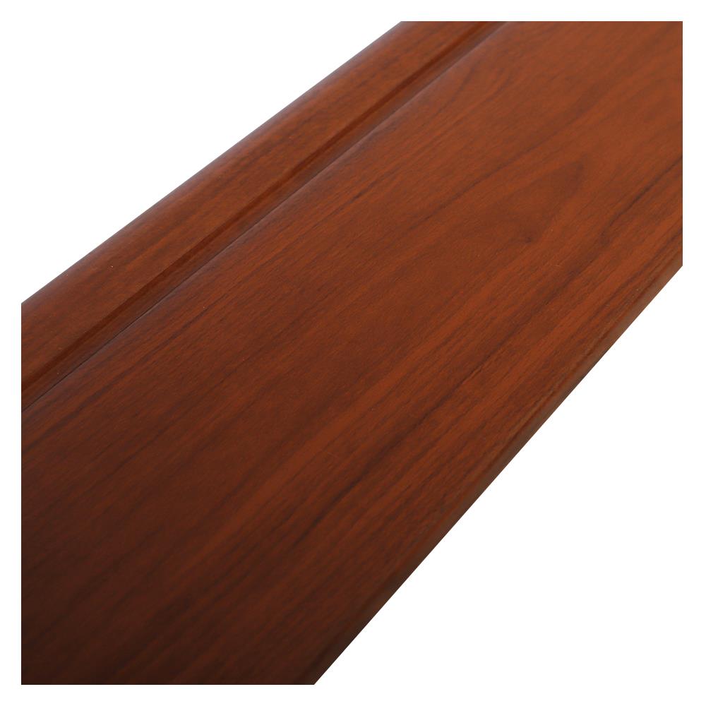 บัวพื้น PS LINEDEKOR MG3101-2 8x300x0.8 ซม. สีมะค่า