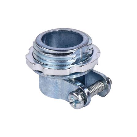 คอนเน็กเตอร์จับท่ออ่อนเหล็ก 1/2 นิ้ว 10 ชิ้น/แพ็ก_1