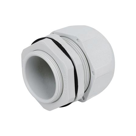 เคเบิ้ลแกลนด์เกลียวล็อค HACO HM-40G สีเทา_2