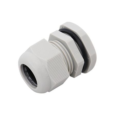 เคเบิ้ลแกลนด์เกลียวล็อค HACO HM-25G สีเทา