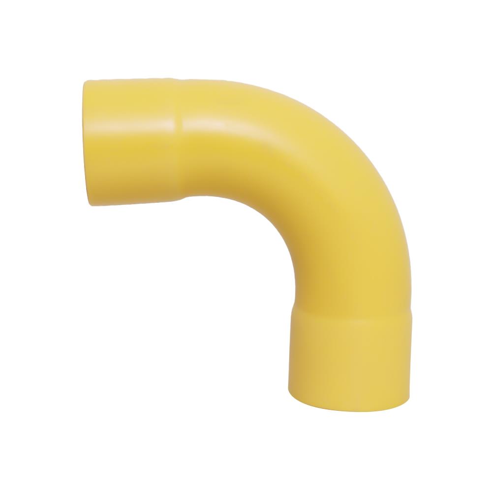 ข้อต่อโค้ง 90 องศา ช่วงสั้น ตราช้างNPI 1 1/2 นิ้ว สีเหลือง