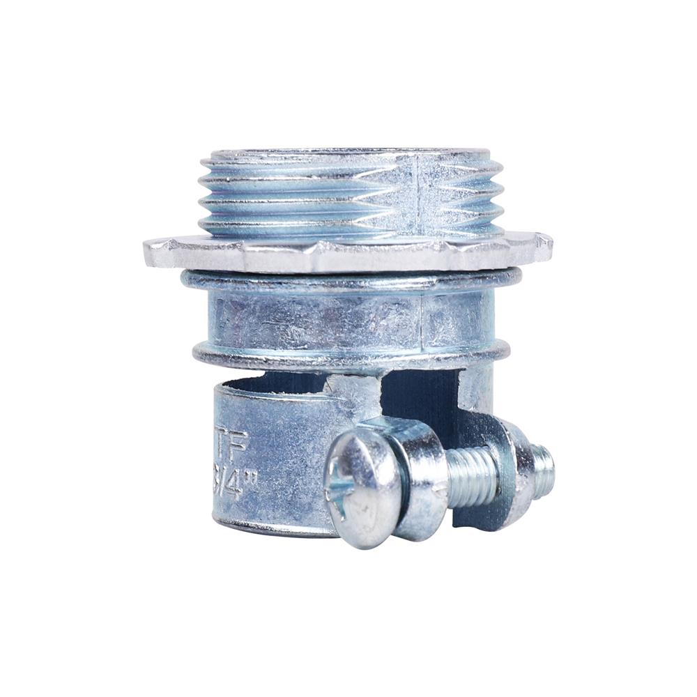 คอนเน็กเตอร์จับท่ออ่อนเหล็ก 3/4 นิ้ว 5 ชิ้น/แพ็ก