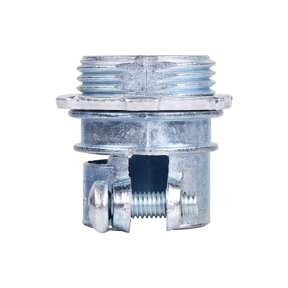 คอนเน็กเตอร์จับท่ออ่อนเหล็ก 3/4 นิ้ว 5 ชิ้น/แพ็ก