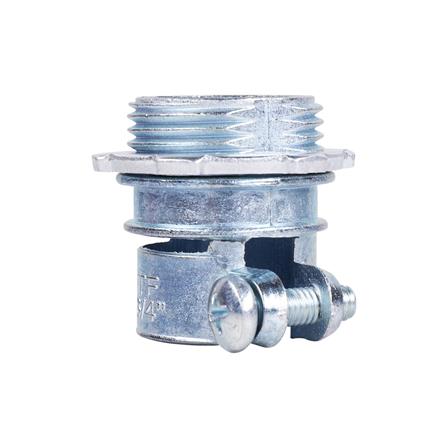 คอนเน็กเตอร์จับท่ออ่อนเหล็ก 3/4 นิ้ว 5 ชิ้น/แพ็ก_1