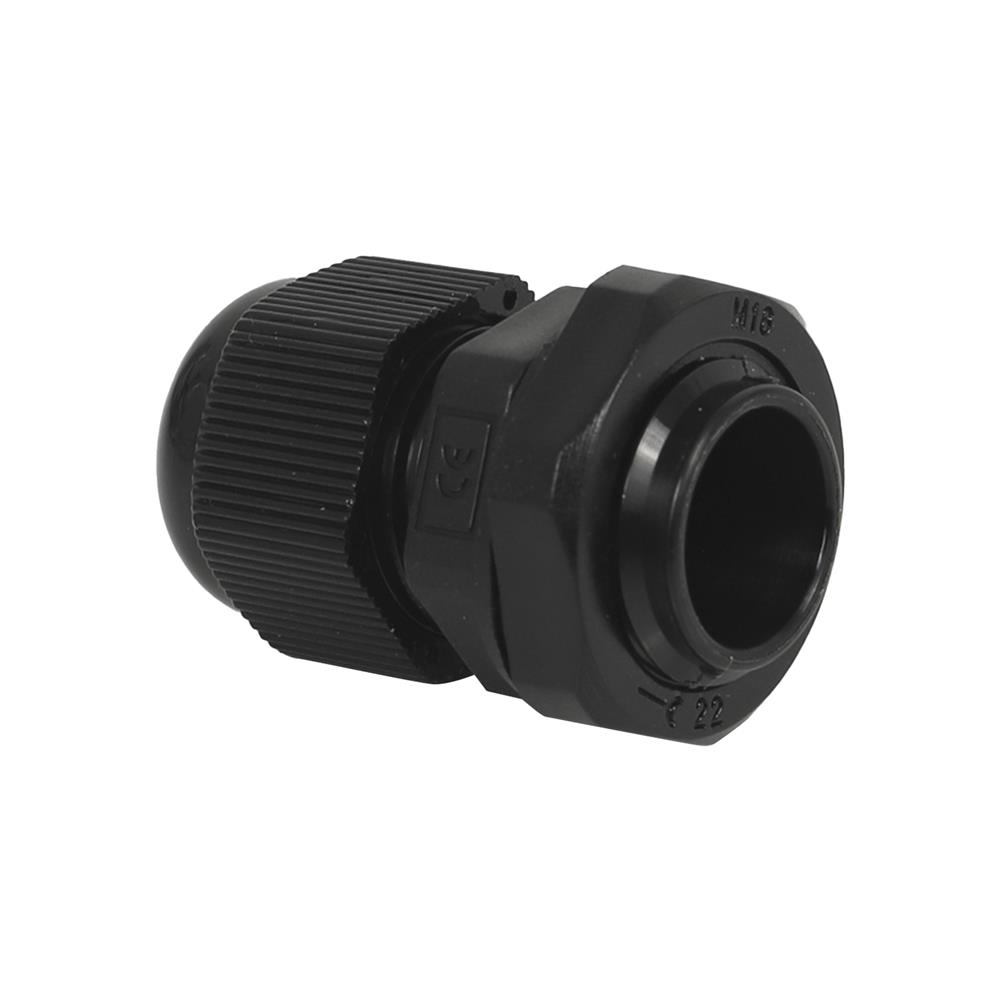 เคเบิ้ลแกรนด์เกลียวล็อค HACO HM-16B สีดำ