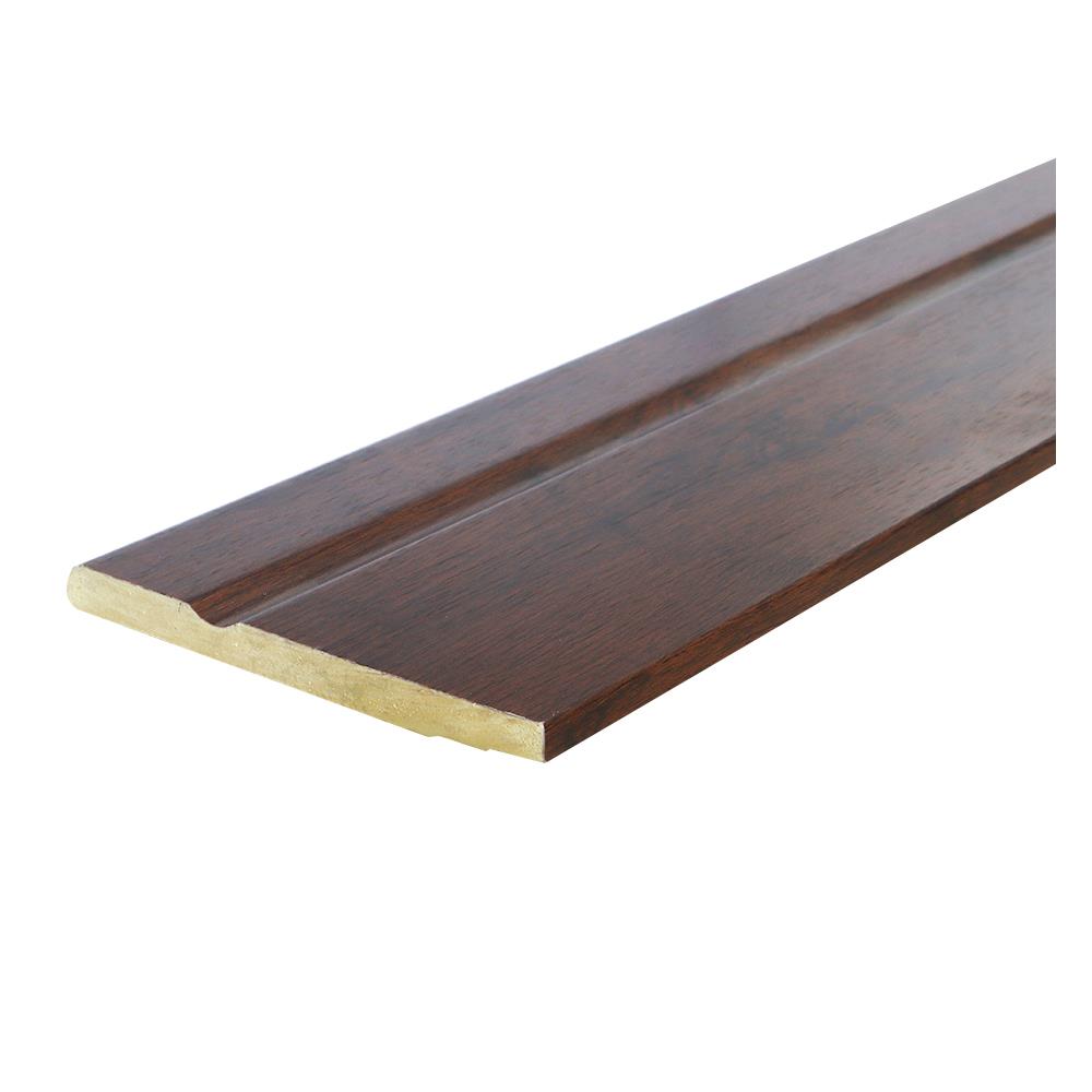 บัวพื้น PS LINEDEKOR MG341-2 8.8x240x0.8 ซม. สีไม้สัก