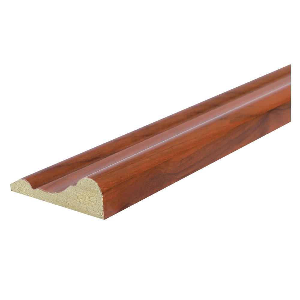 ซับวงกบ PS LINEDEKOR MG2001-2 5.1x300x1.6 ซม. สีไม้มะค่าแดง