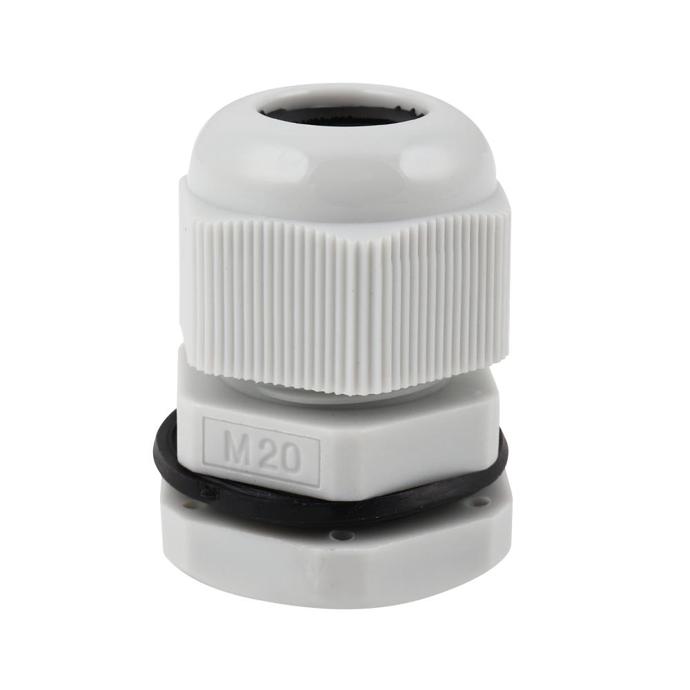 เคเบิ้ลแกลนด์เกลียวล็อค HACO HM-20G สีเทา