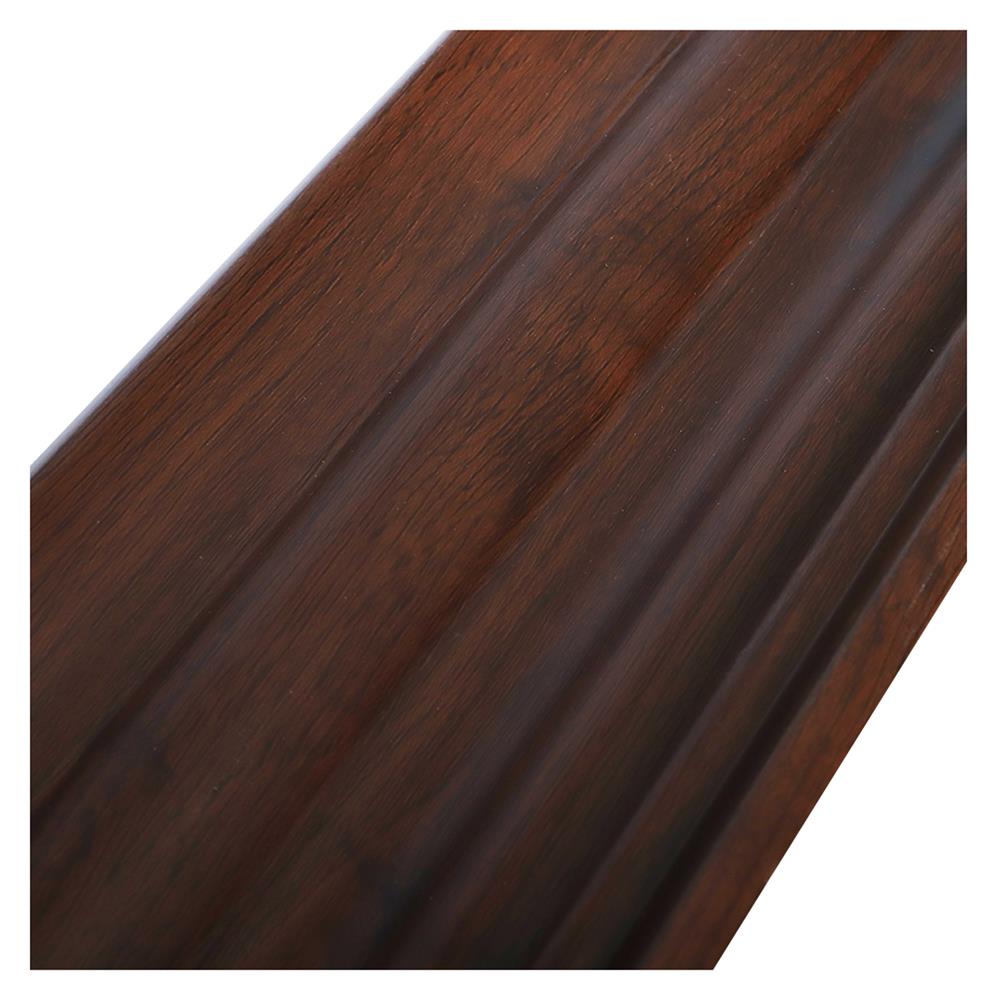 บัวฝ้า YES MOULDING BB007 5x300x2 ซม. สีไม้สัก