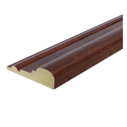 ซับวงกบ PS LINEDEKOR MG3002-1 7.5x300x2.1 ซม. สีโรสวู้ด