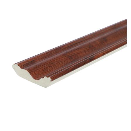 บัวฝ้า YES MOULDING BB004 5x300x2 ซม. สีมะค่าแดง_0