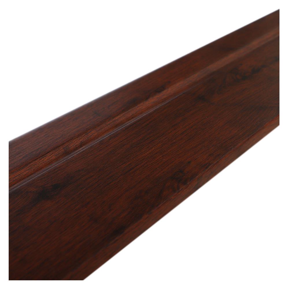 บัวพื้น PS LINEDEKOR MG341-4 8.8x240x0.8 ซม. สีมะค่า