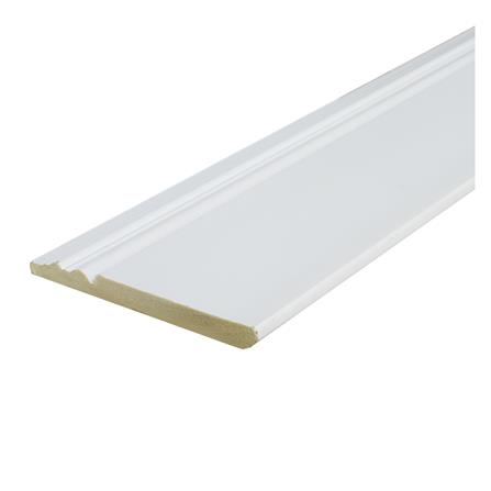 บัวพื้น PS LINEDEKOR MG3401-5 9.0x300x0.7 ซม. สีขาวด้าน