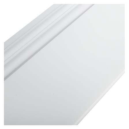 บัวพื้น PS LINEDEKOR MG3401-5 9.0x300x0.7 ซม. สีขาวด้าน_1