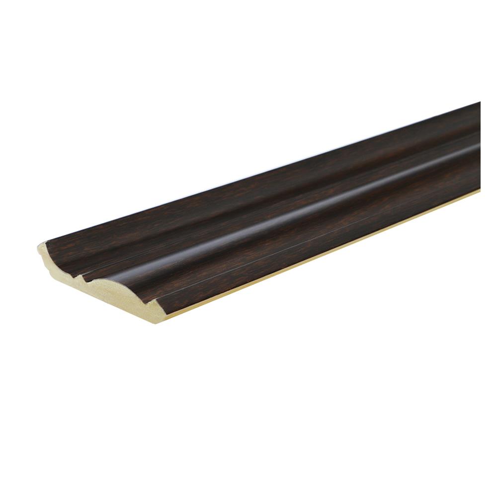 บัวฝ้า PS LINEDEKOR MG251-1 7.2x240x0.8 ซม. สีไม้โอ๊ค