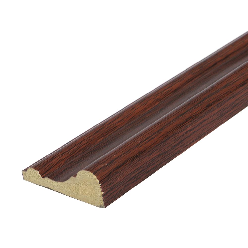 ซับวงกบ PS LINEDEKOR MG2001-1 5.1x300x1.6 ซม. สีโรสวู้ด