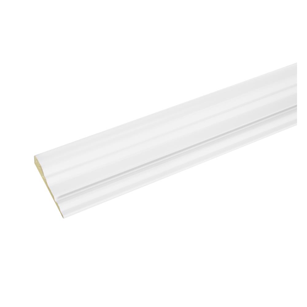 ซับวงกบ PS LINEDEKOR LD3002-5 7.5x300x2.1 ซม. สีขาวด้าน