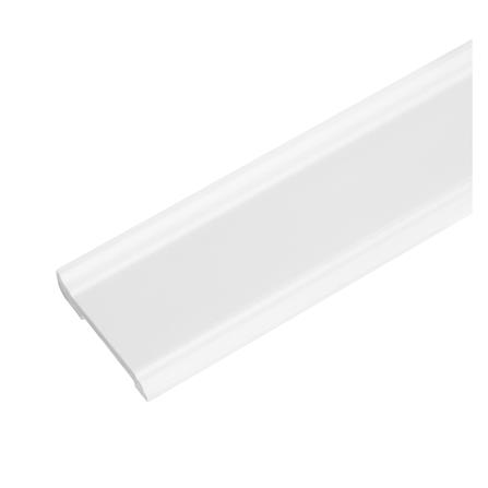 บัวพื้น PS YES MOULDING BL003-06 9x300x2 ซม. สีขาว