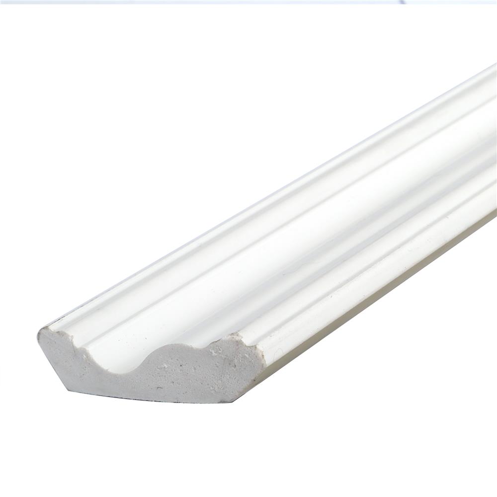 บัวฝ้า PS YES MOULDING BB004-06 สีขาว