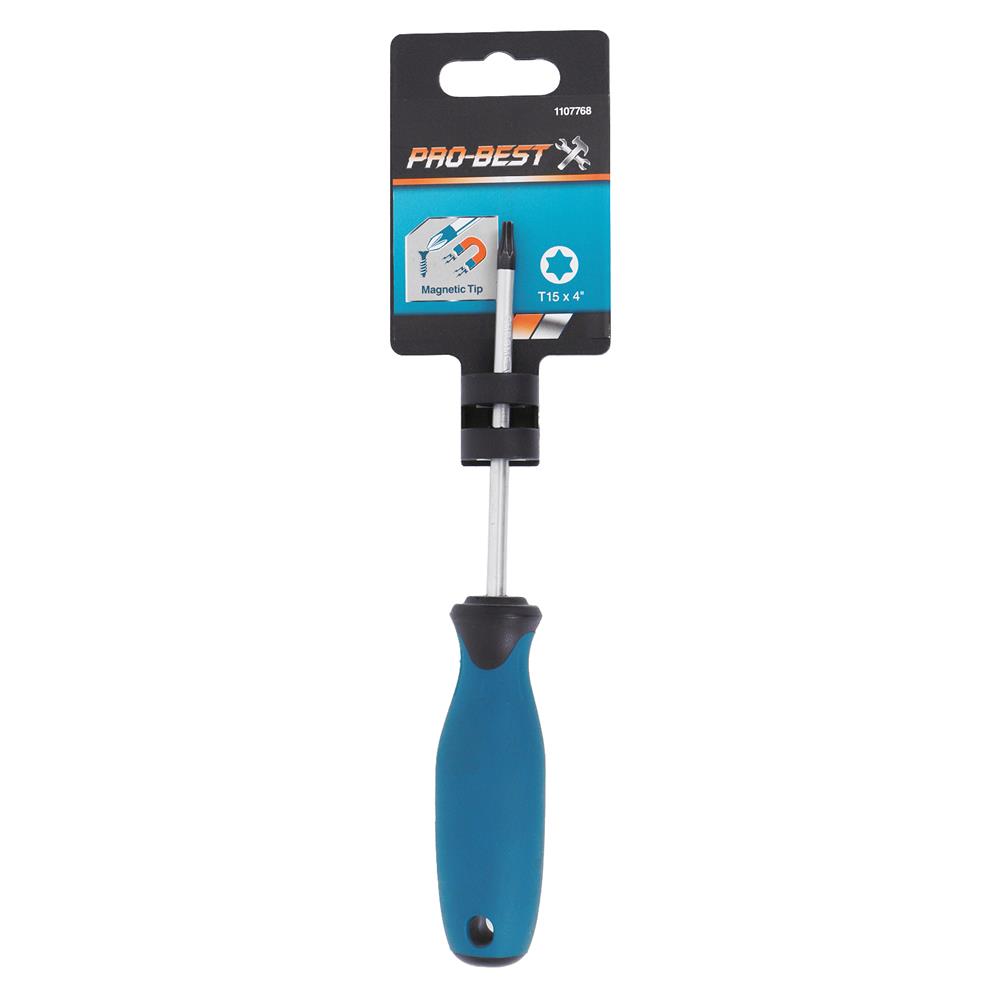 ไขควงเดี่ยวหัวดาว PROBEST W021048 T15 4 นิ้ว