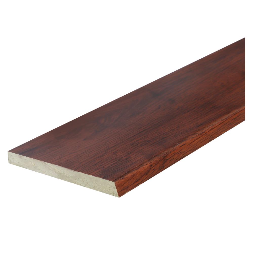 ไม้บัวกลาง YES MOULDING BG002-02 สีไม้มะค่าแดง