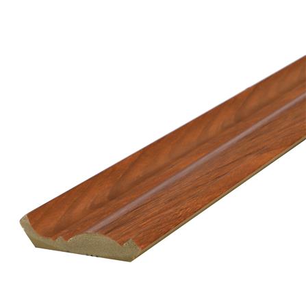 บัวฝ้า PS LINEDEKOR MG251-3 7.2x240x0.8 ซม. สีไม้สักทอง