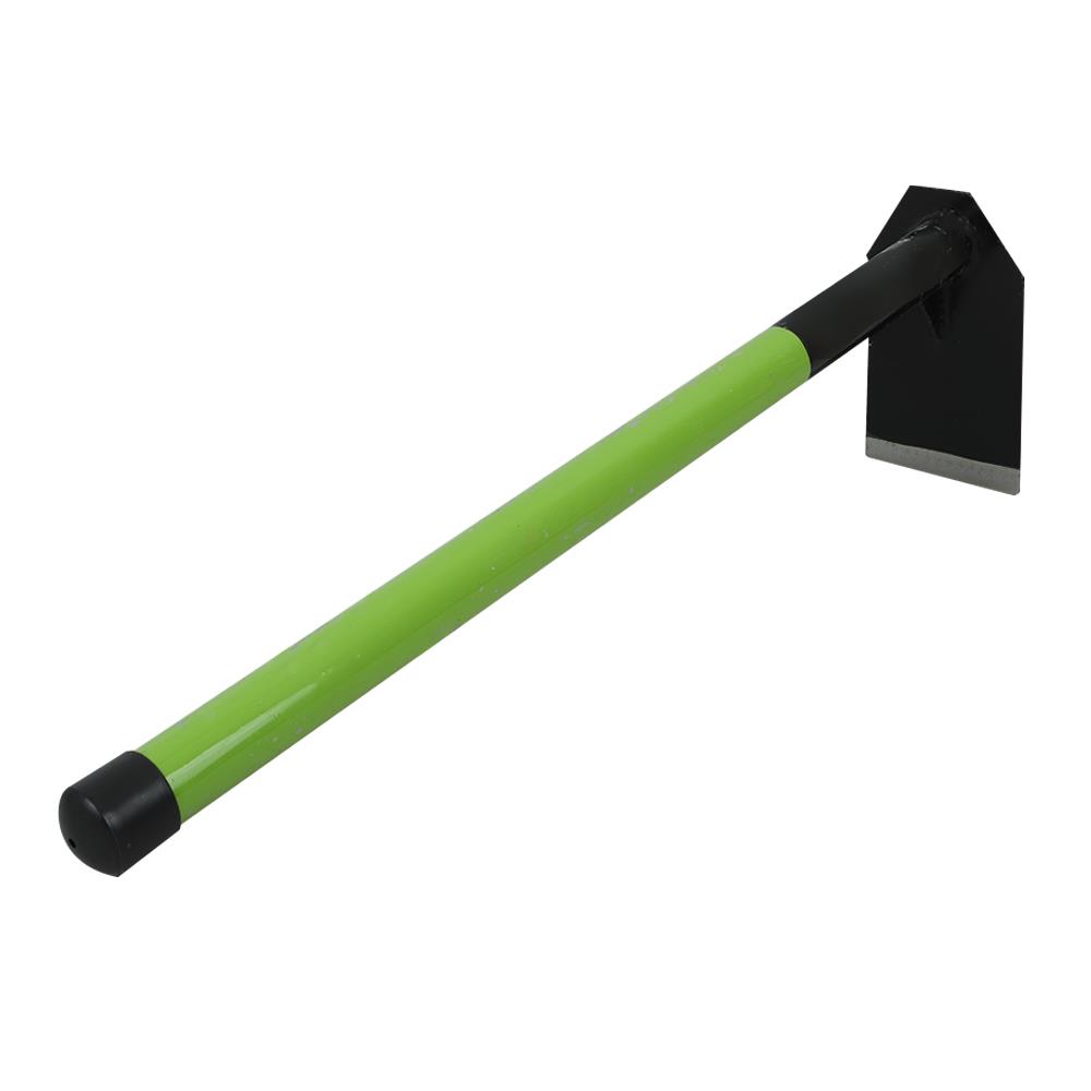 จอบด้ามแป๊ป ช้างห้าดาว สีเขียว