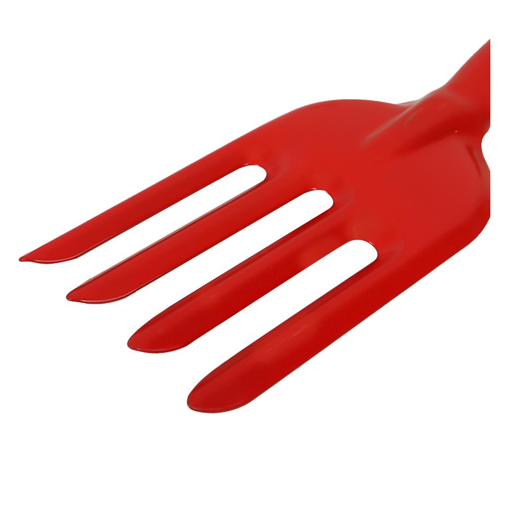 ส้อมพรวนดิน ช้างห้าดาว สีแดง