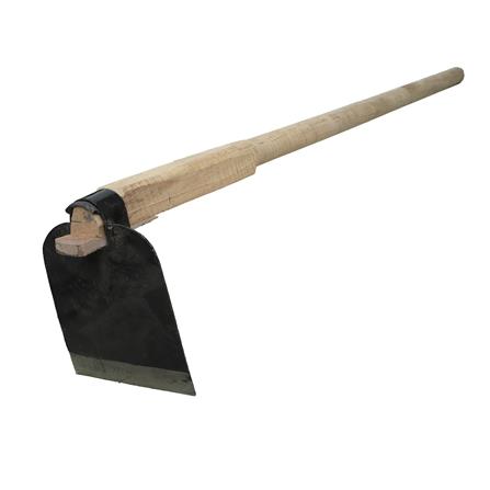 จอบเหล็ก 6X7 นิ้ว พร้อมด้าม ช้างห้าดาว 1.2 ม.