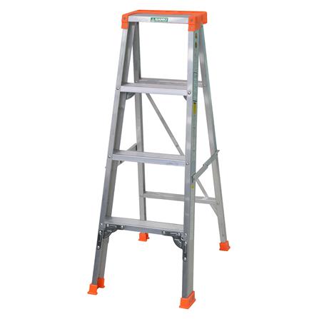 บันไดอะลูมิเนียมทรง A แบบมีถาด SANKI 4 ขั้น_0