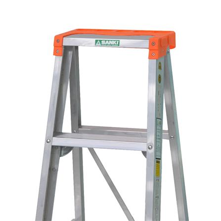 บันไดอะลูมิเนียมทรง A แบบมีถาด SANKI 4 ขั้น_1