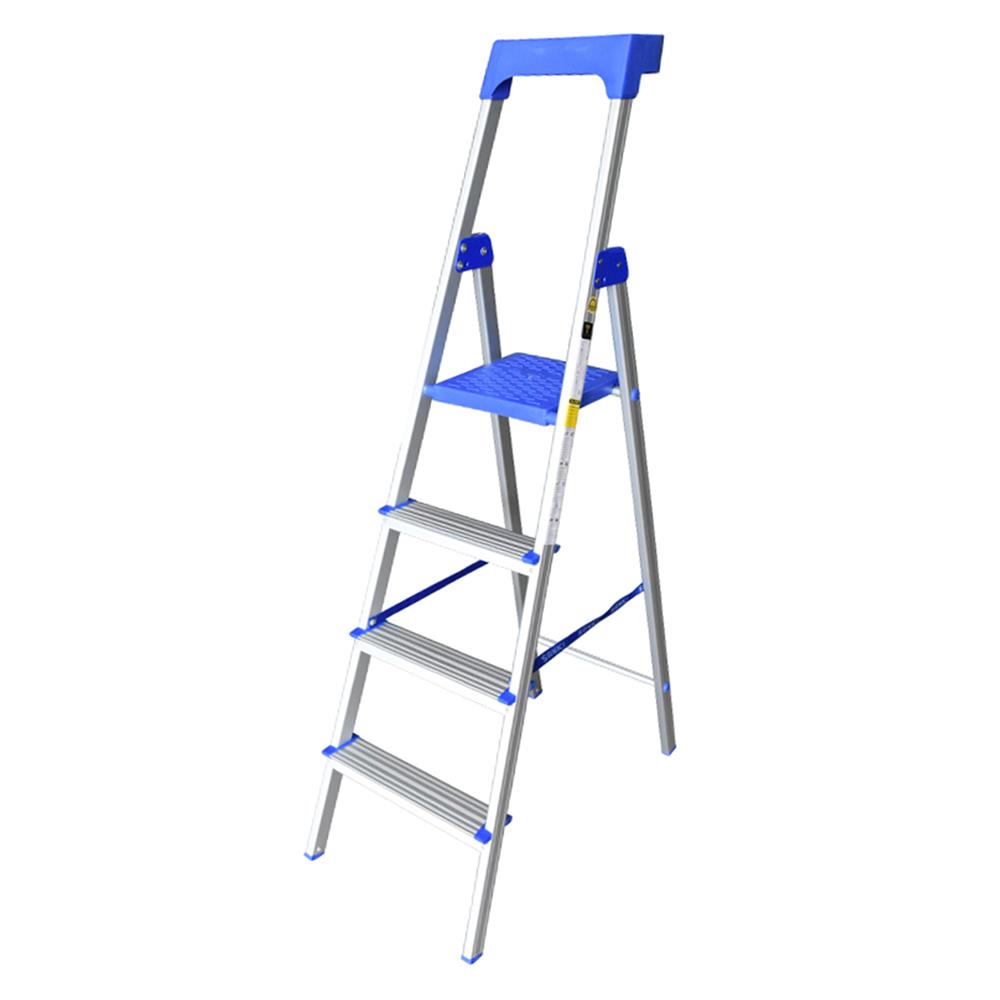 บันไดอะลูมิเนียมโมเดิร์นมีถาด SANKI 4 ขั้น