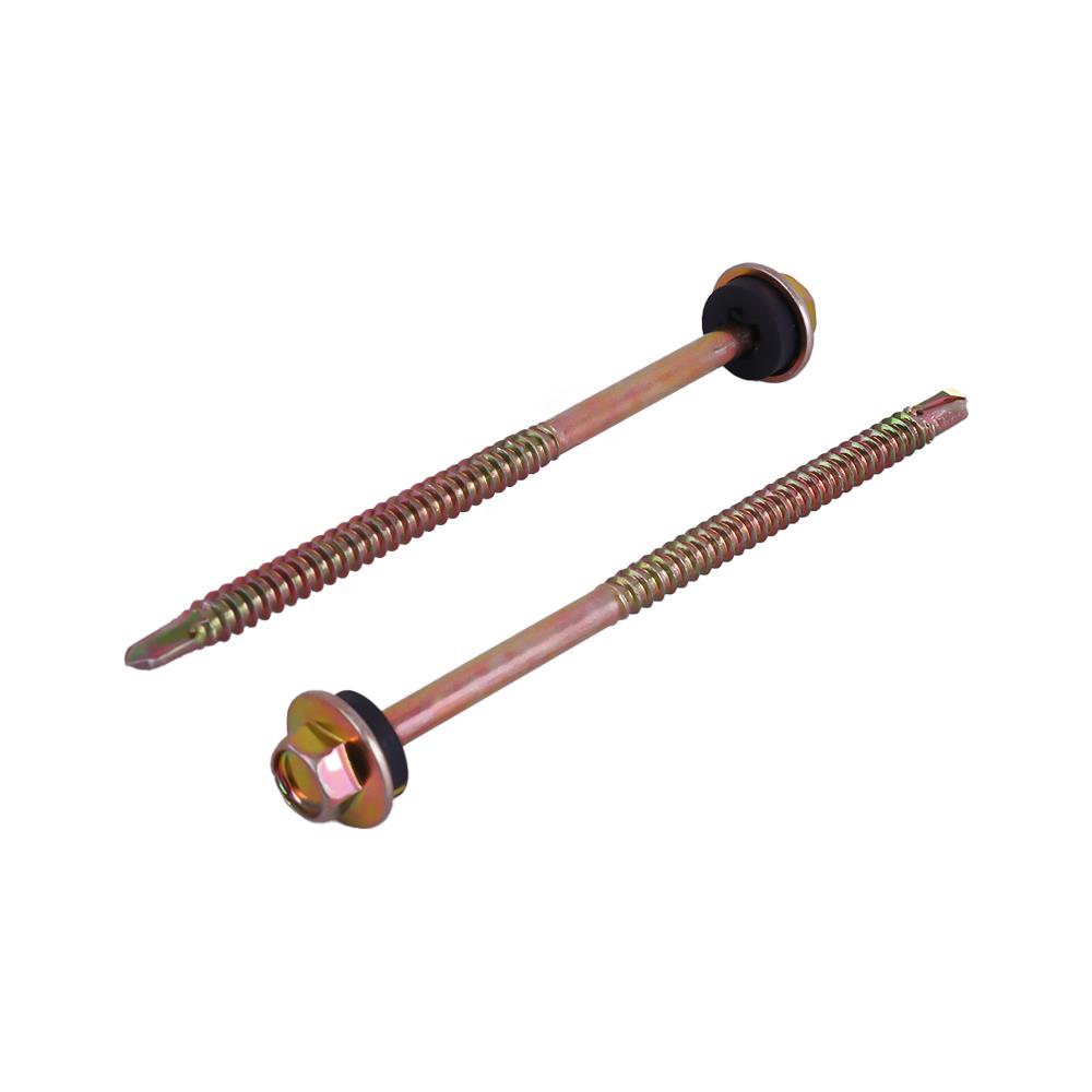 สกรูยึดกระเบื้องลอนคู่ปลายสว่าน SEALTEX 10X88 มม. 35 ชิ้น