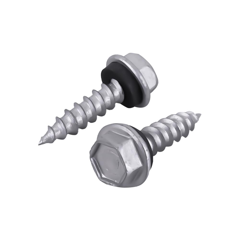 สกรูยึดแผ่นซ้อนและครอบปลายแหลม SEALTEX 10-11x20 มม. 100 ชิ้น