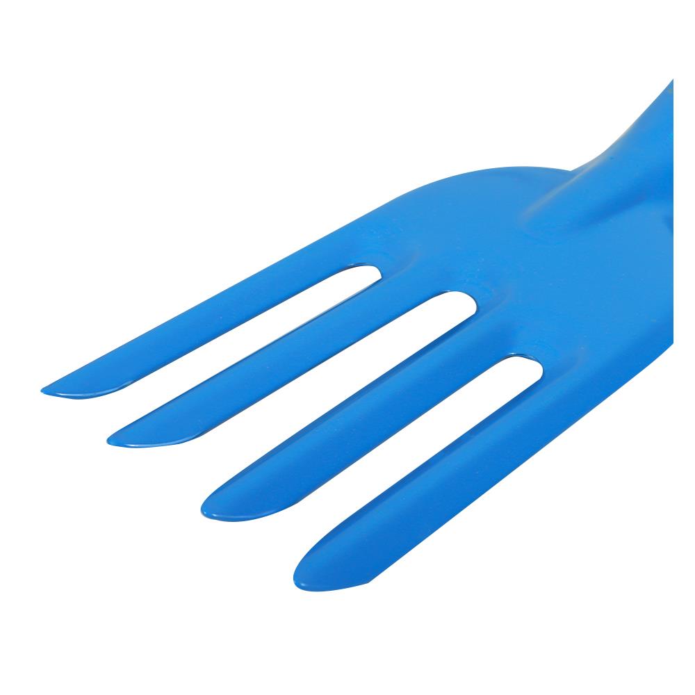 ส้อมพรวนดิน ช้างห้าดาว สีน้ำเงิน