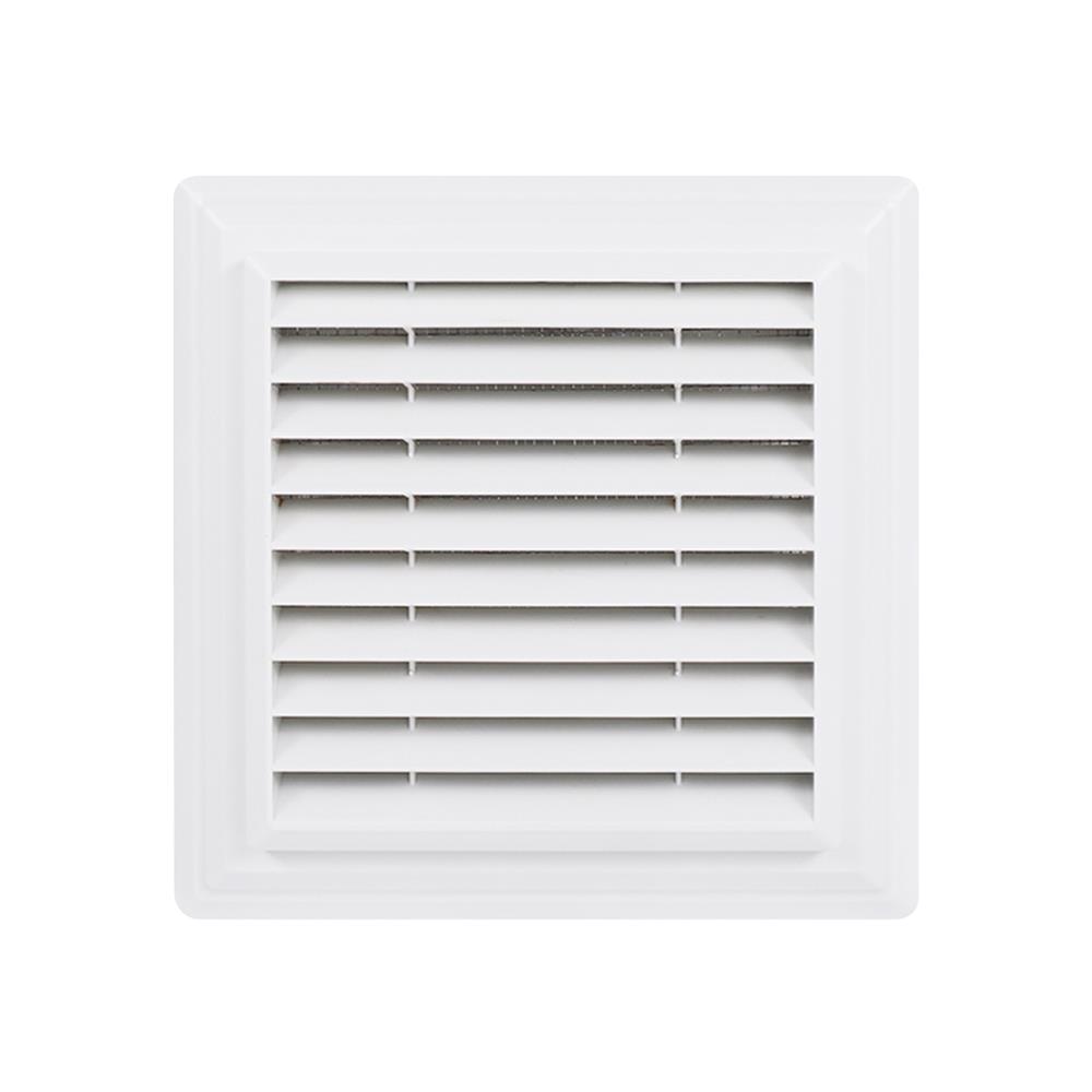 หน้ากากกันแมลงท่อ 4 นิ้ว GRILLEGOODS GGS 102WH สีขาว