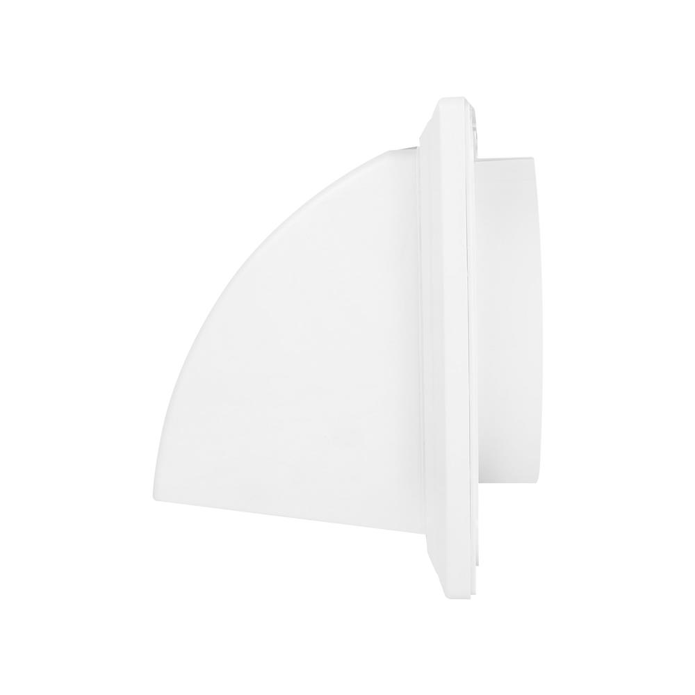 หน้ากากกันแมลงแบบกันฝน GRILLEGOODS 152WH6 สีขาว 15 ซม.