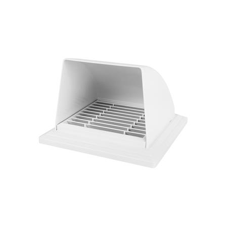 หน้ากากกันแมลงแบบกันฝน GRILLEGOODS 152WH6 สีขาว 15 ซม._4