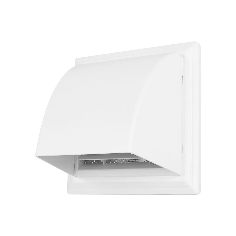 หน้ากากกันแมลงแบบกันฝน GRILLEGOODS 127 WH5 12.5 ซม. สีขาว