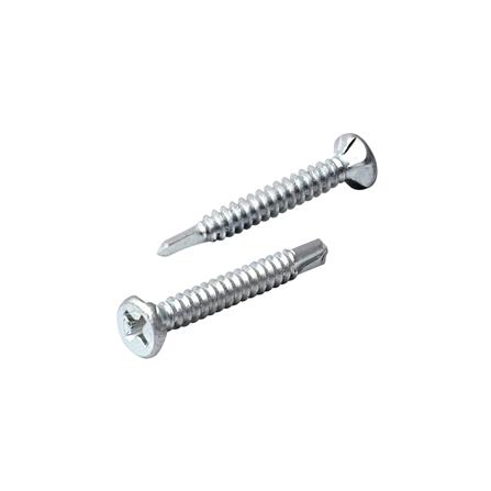 สกรูยึดไม้ฝาปลายสว่านไม่มีปีก SEALTEX 8x32 มม. 100 ชิ้น_0