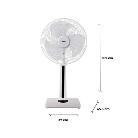 พัดลมสไลด์ 16 นิ้ว HATARI HT-S16R2 สีขาว_1