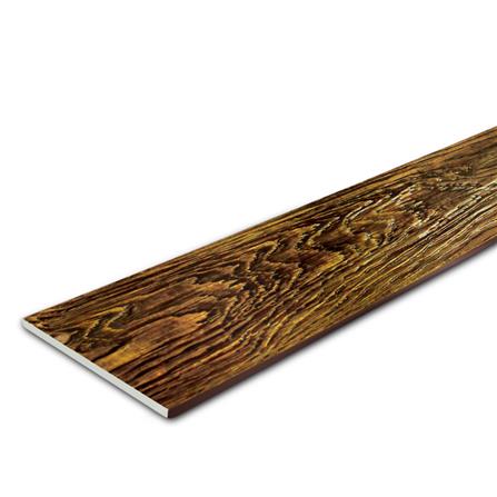 ไม้ฝา SHERA ลายสัก 15x400x0.8 ซม. สีน้ำตาลชายน์ไลท์_0