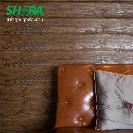 ไม้ฝา SHERA ลายสัก 15x400x0.8 ซม. สีน้ำตาลชายน์ไลท์_3