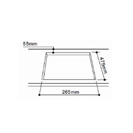 เตาฝังแก๊ส TEKA GK LUX 30.12G 30 ซม._1
