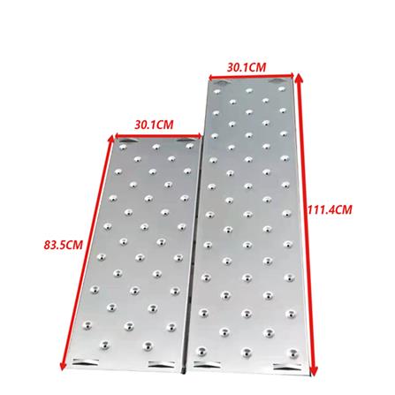 แผ่นอะลูมิเนียม พาดบันได MATALL ขนาด 16 ขั้น_4