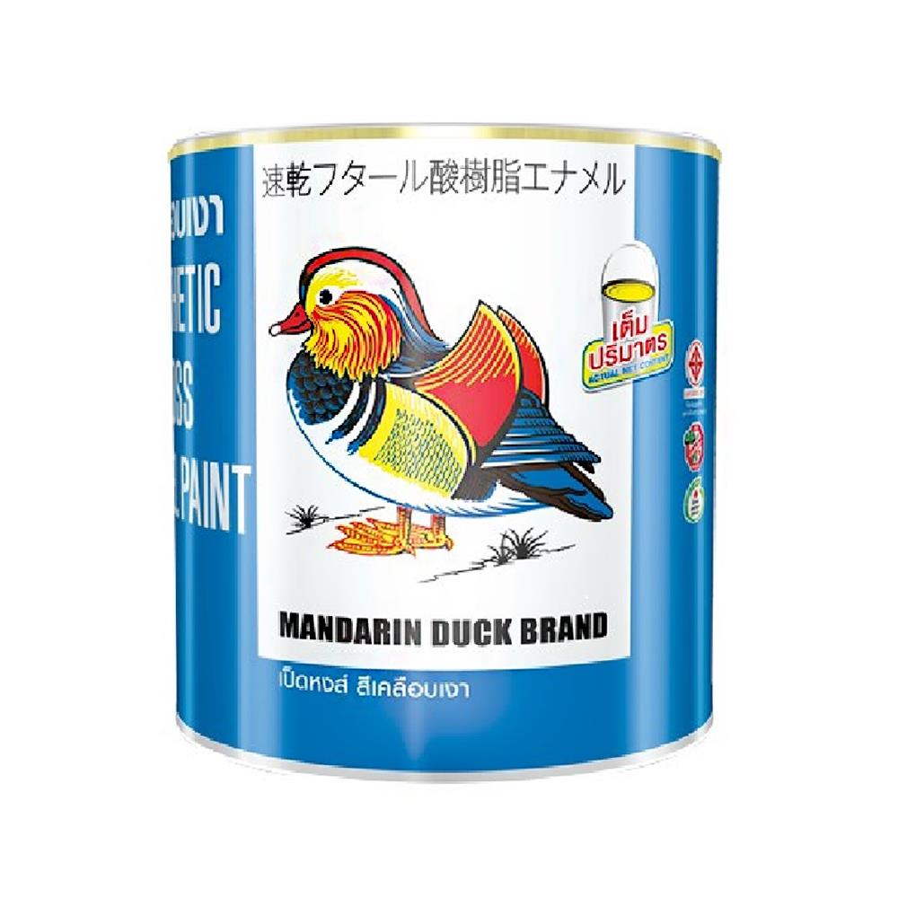 สีน้ำมัน TOA เป็ดหงส์ M999 สีดำ เงา 1 แกลลอน