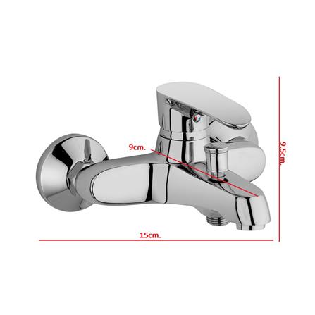 ก๊อกผสมอ่างอาบ PAINI PA PACR111CPE_2