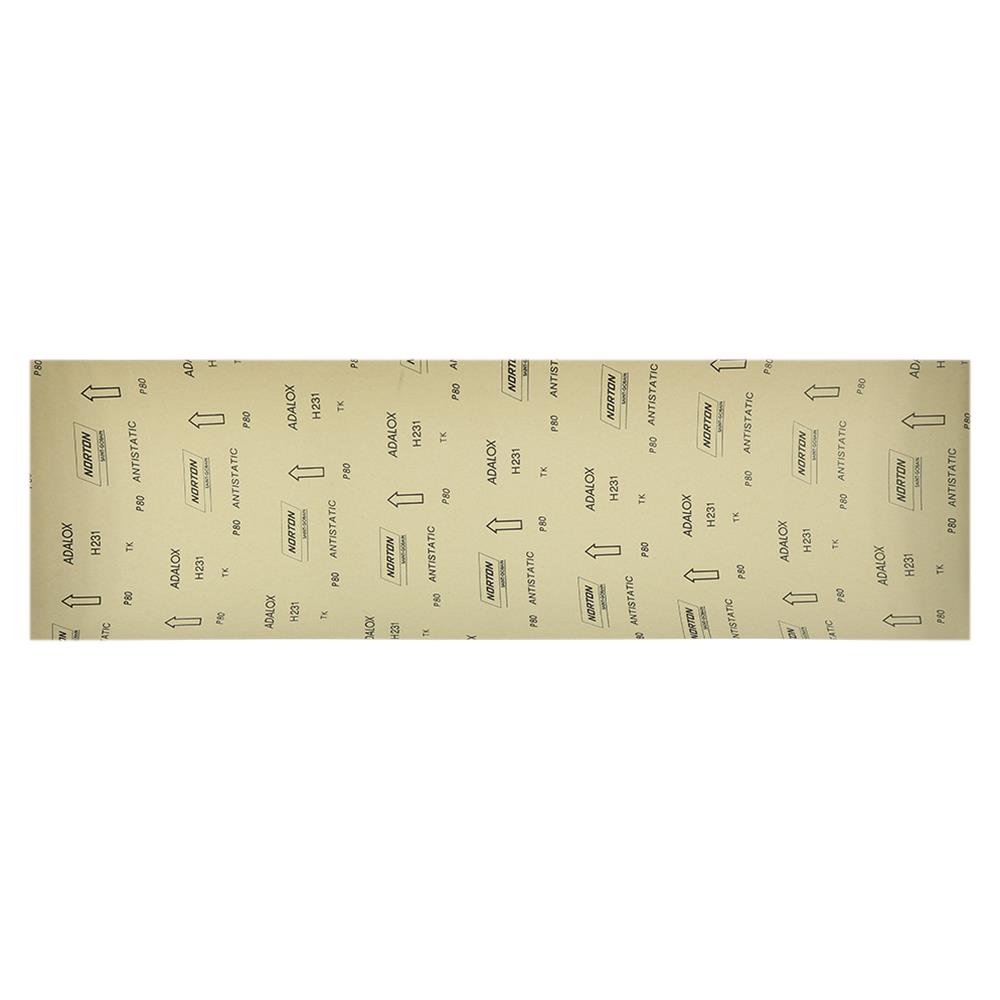 กระดาษทรายขัดไม้-ขัดแห้ง เบอร์ 100 NORTON 12 นิ้ว