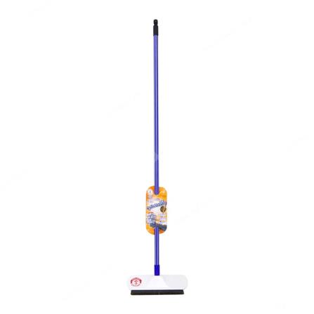 แปรงขัดพื้นทองเหลือง ตราสมอ ซุปเปอร์บิ๊ก 11 นิ้ว สีขาว/น้ำเงิน